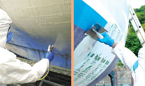 Application peelaway Marine